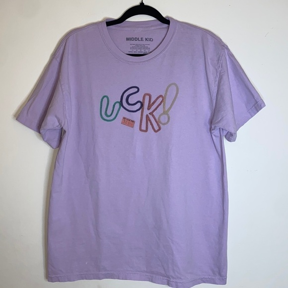 Middle Kid-No F to give tee shirt size L - Picture 1 of 7